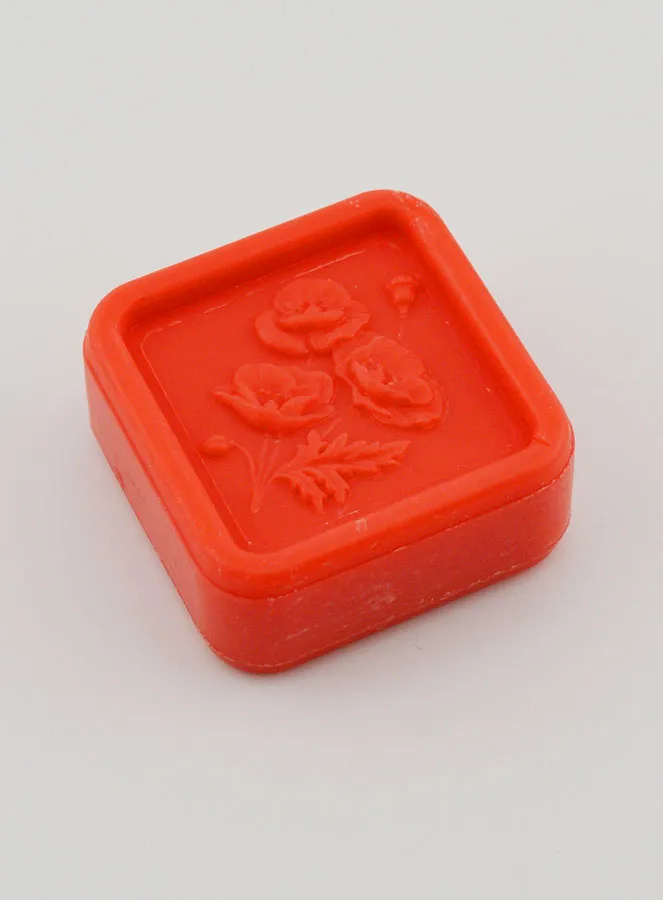 Seife mit Olivenöl und Mohnblume – 25g (pic 3)
