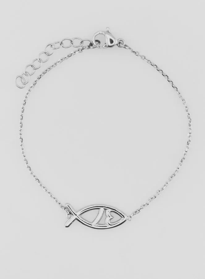 Religiöses Armband Ichthys – 925er Silber (pic 1)