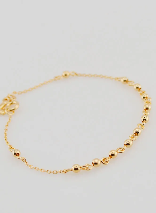 Religiöses Armband mit Kreuz – Vergoldet (pic 4)