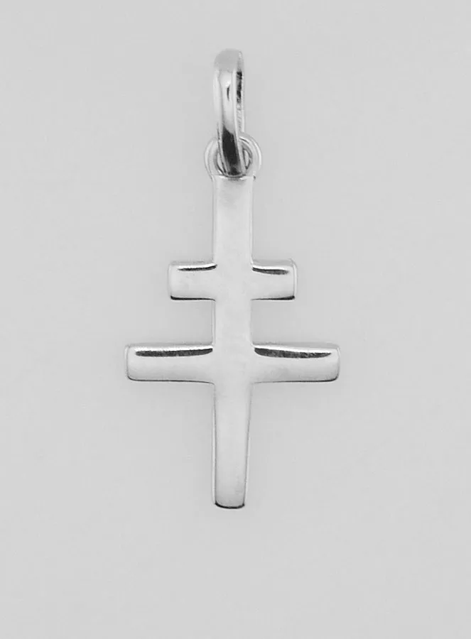 Anhänger Lothringer Kreuz Silber – 18mm (pic 1)