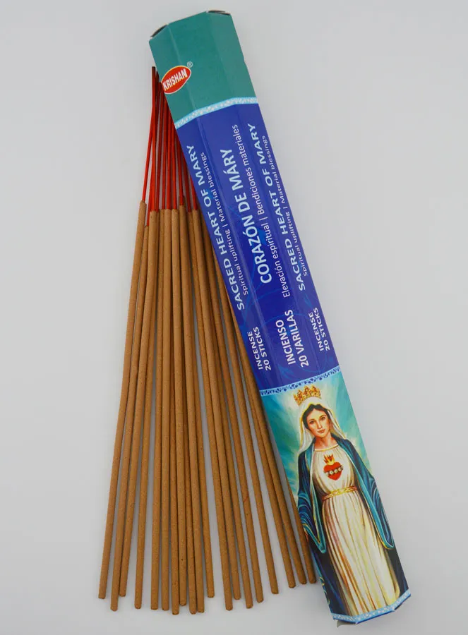Weihrauch Heiliges Herz Mariens – 20 Stäbchen (pic 1)