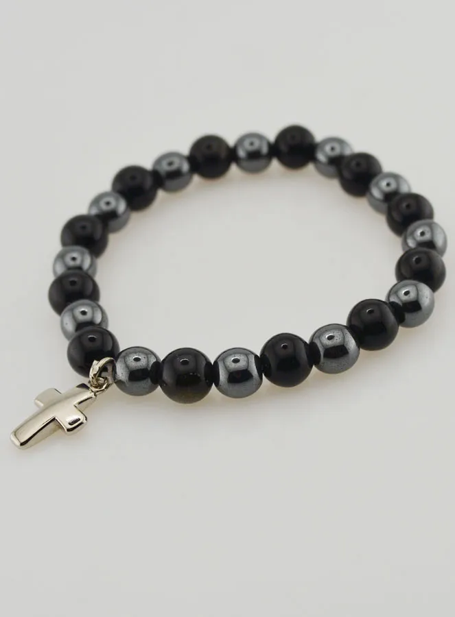 Edelstein Armband – Hämatit und Goldener Obsidian (pic 3)