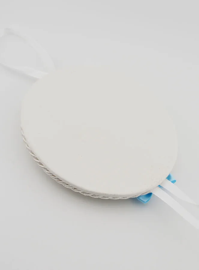 Taufgeschenk für Junge – Medaillon für Babywiege Madonna mit Kind (pic 4)