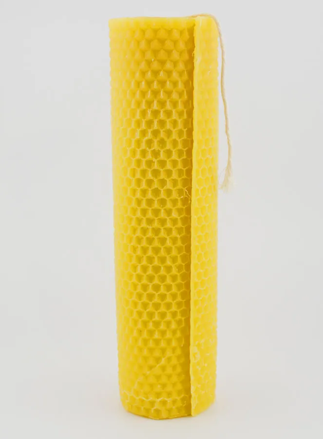 Deko-Kerze Bienenwachs – 20 cm (pic 1)