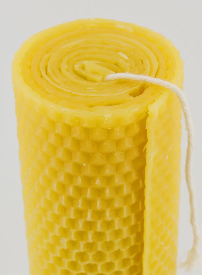 Deko-Kerze Bienenwachs – 20 cm (pic 4)