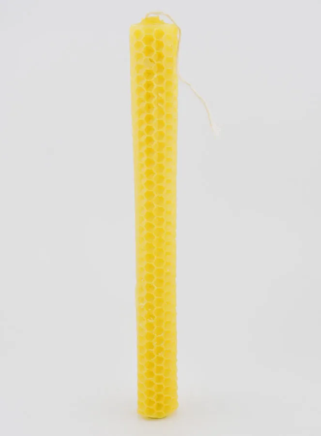 Deko-Kerze Bienenwachs – 20 cm (pic 1)