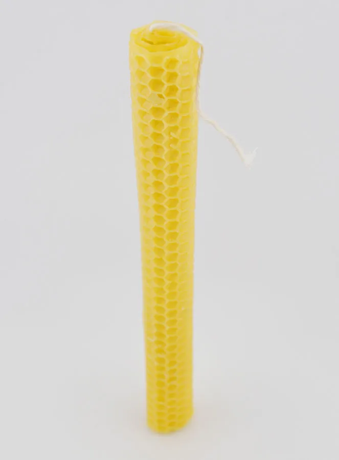 Deko-Kerze Bienenwachs – 20 cm (pic 2)