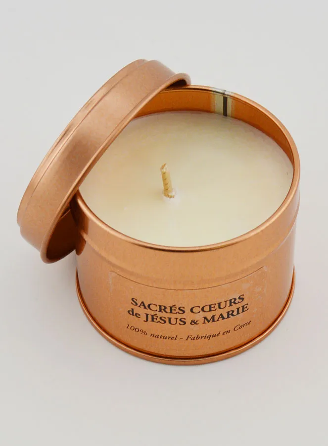Handgefertigte Duftkerze - Heiligste Herzen Jesu und Mariä (pic 2)