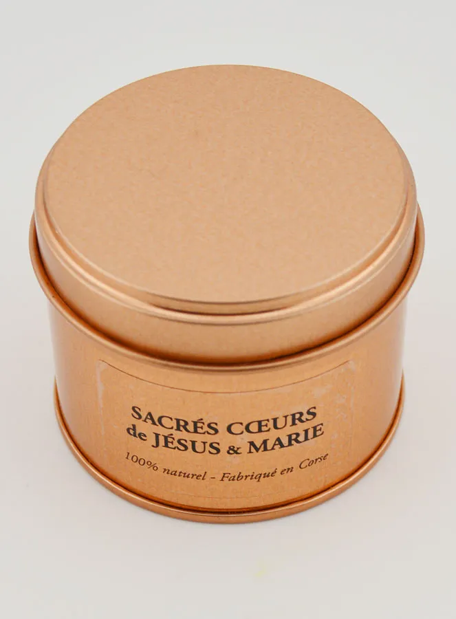 Handgefertigte Duftkerze - Heiligste Herzen Jesu und Mariä (pic 4)
