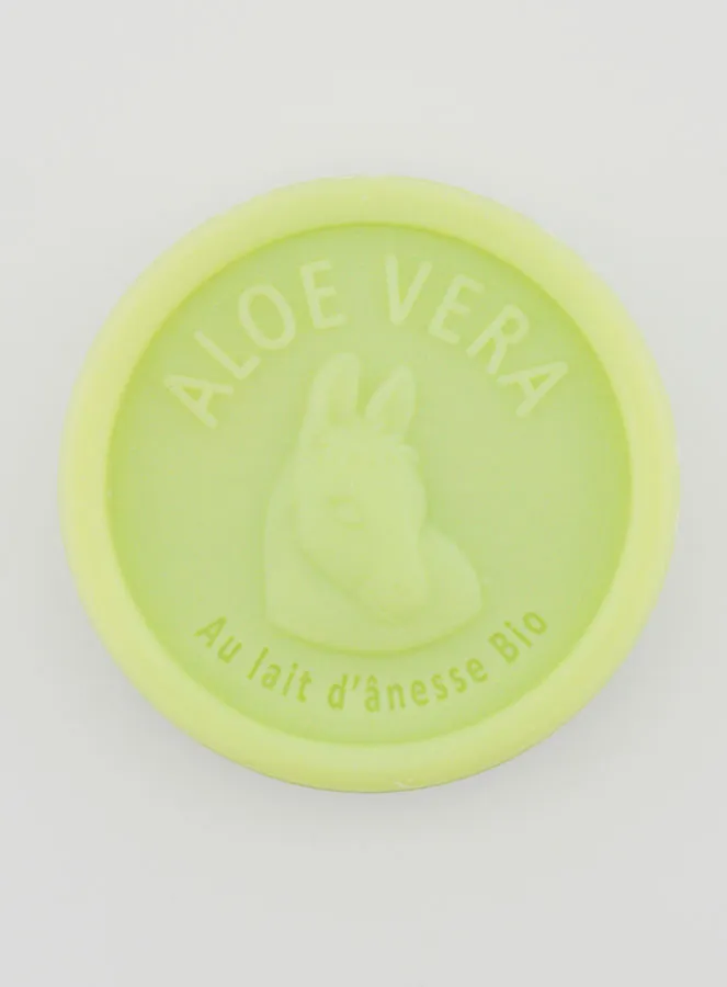 Seife mit Bio-Eselsmilch und Bio-Aloe Vera - 100g (pic 1)