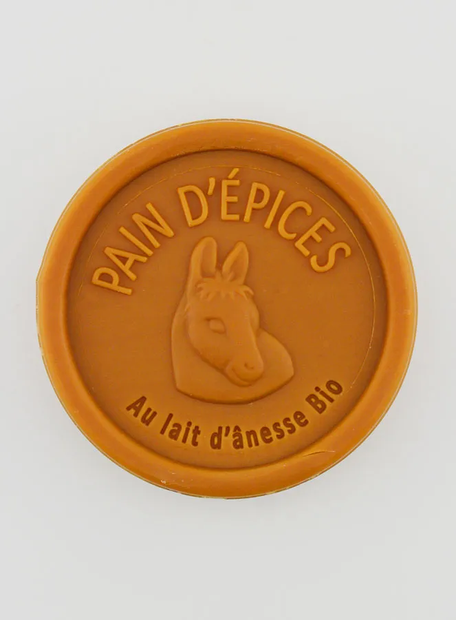 Seife mit Bio-Eselsmilch und Lebkuchen - 100g (pic 1)