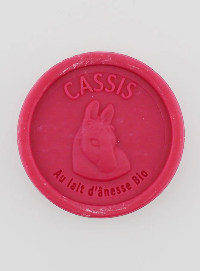 Seife mit Bio-Eselsmilch und Schwarze Johannisbeere - 100g (pic 1)