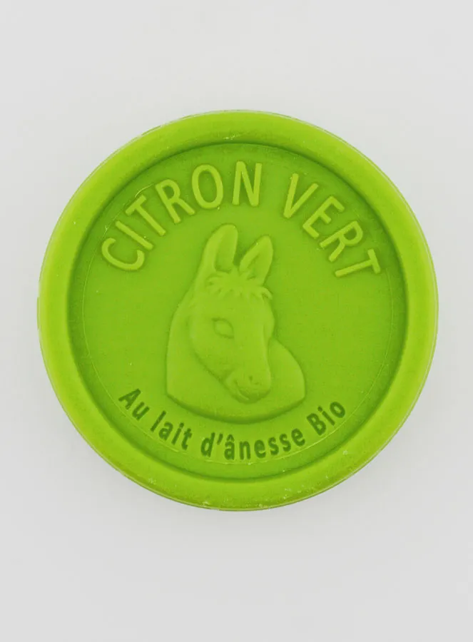 Seife mit Bio-Eselsmilch und Limone - 100g (pic 1)