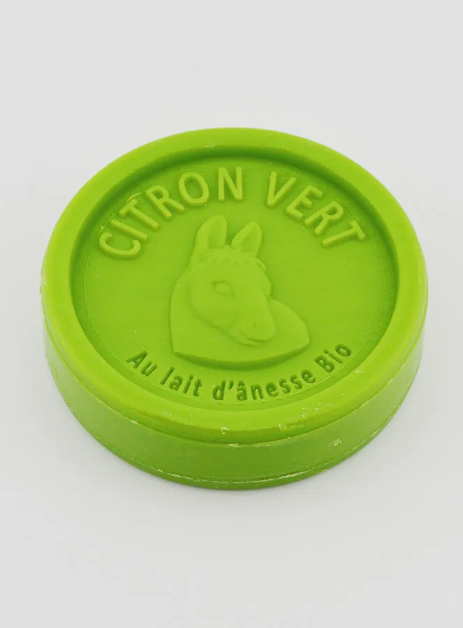 Seife mit Bio-Eselsmilch und Limone - 100g (pic 3)
