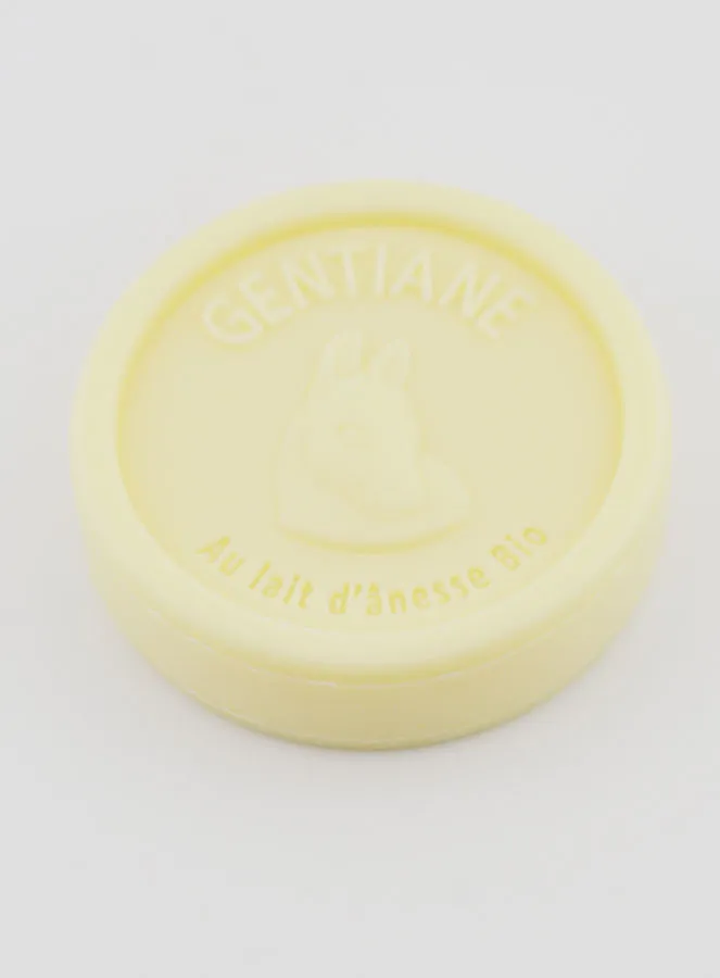 Seife mit Bio-Eselsmilch und Enzian - 100g (pic 3)