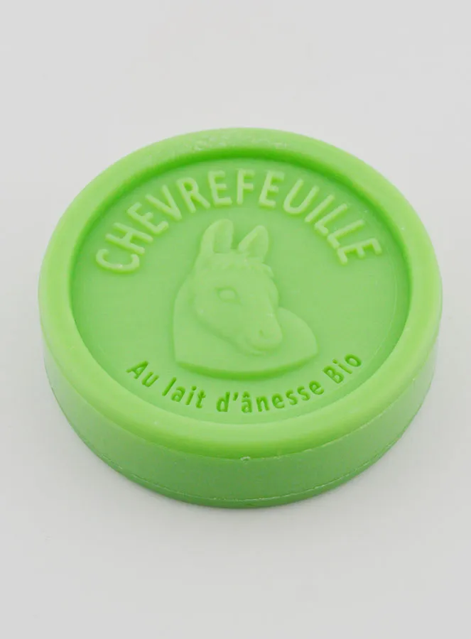 Seife mit Bio-Eselsmilch und Geißblatt - 100g (pic 3)