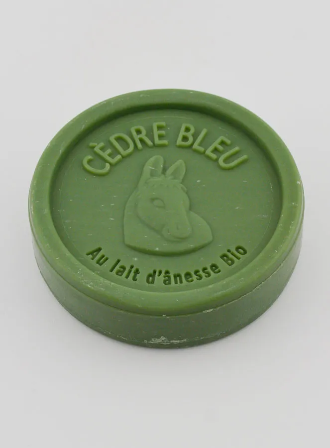 Seife Bio-Eselsmilch und Zedern - 100g (pic 3)