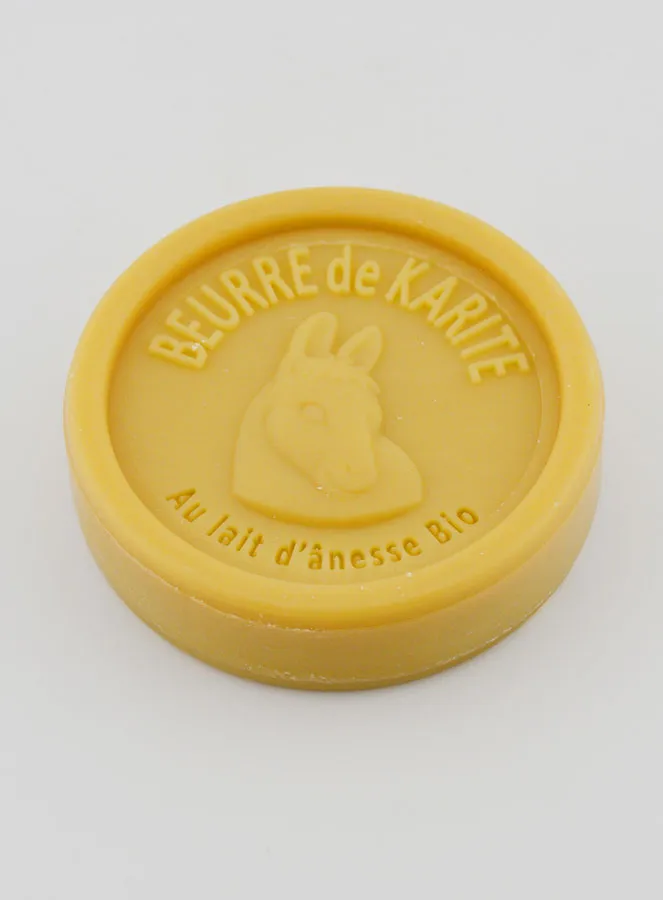 Bio-Seife mit Eselsmilch und Sheabutter - 100g (pic 3)