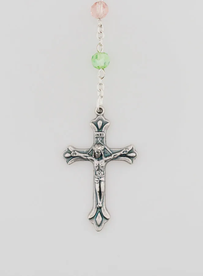 Rosenkranz Wundertätige Madonna Bunte Perlen (pic 3)