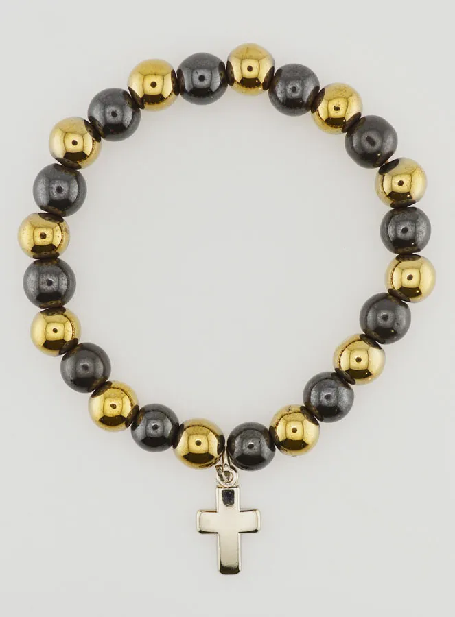 Edelstein Armband Hämatit und Pyrit (pic 1)