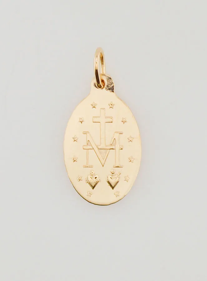 Wundertätige Medaille aus 925er Silber - 18mm (pic 4)