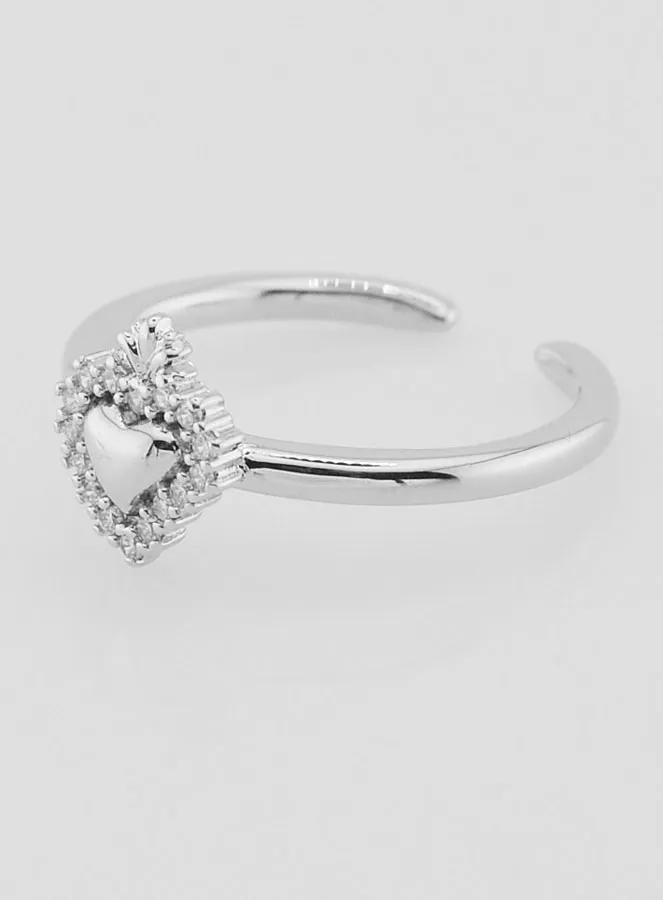 Verstellbarer Ex Voto Ring Messing und Steine (pic 2)