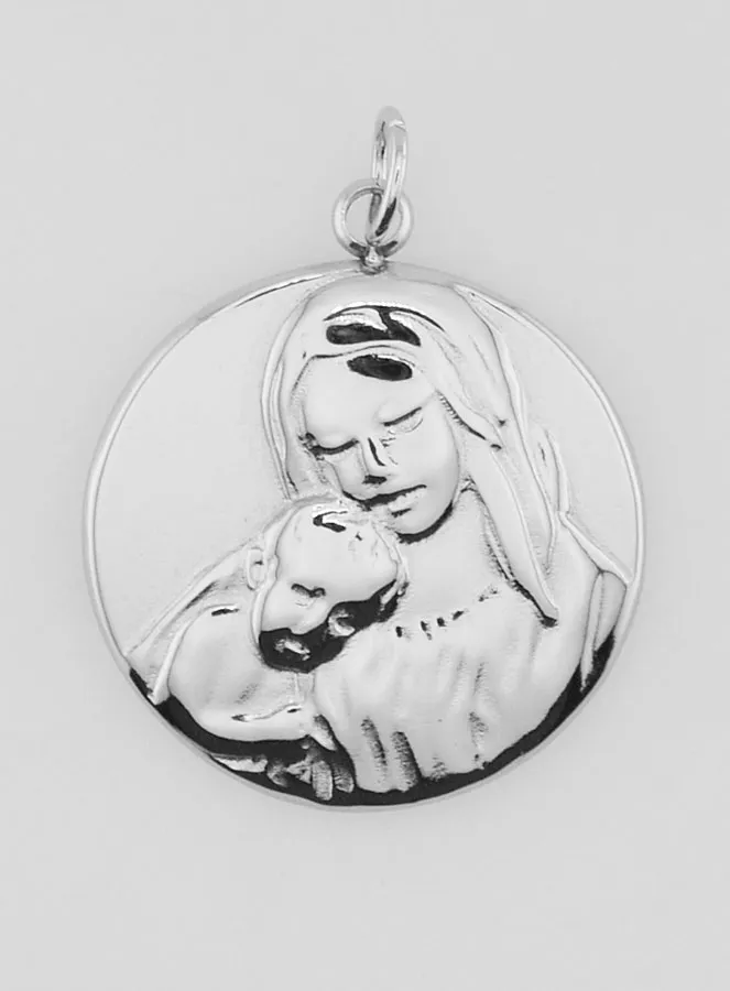Anhänger Madonna mit Kind - 20mm (pic 1)