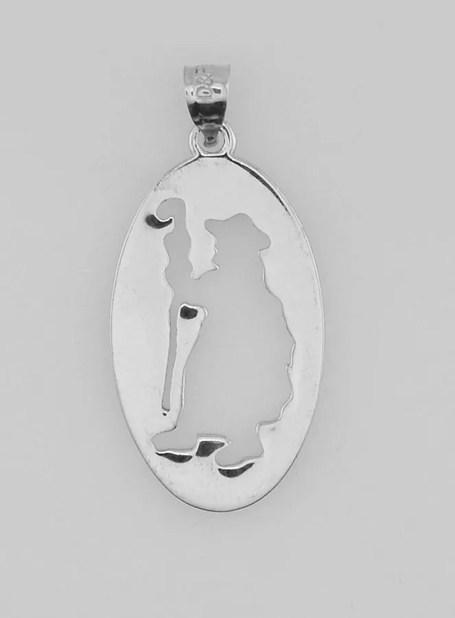 Anhänger Heiliger Jakob von Compostela - 20mm (pic 1)