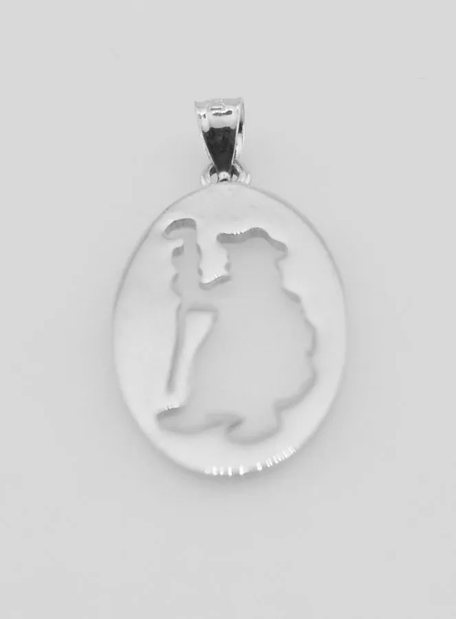 Anhänger Heiliger Jakob von Compostela - 20mm (pic 2)