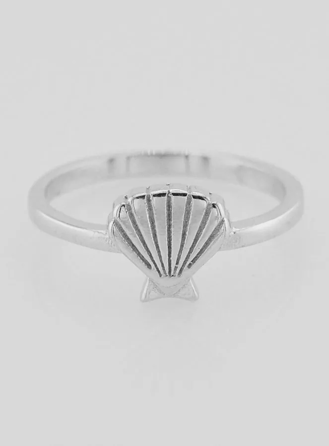 Silber Ring Jakobsmuschel - Größe 52 (pic 1)