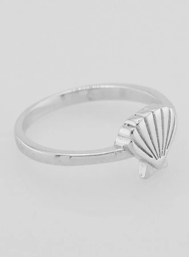 Silber Ring Jakobsmuschel - Größe 52 (pic 3)