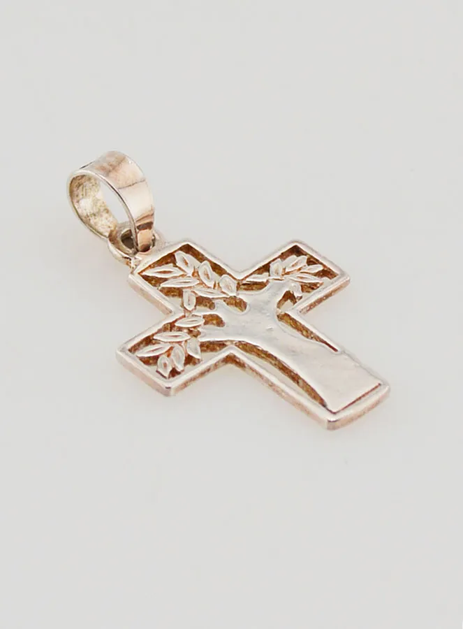 Anhänger Kreuz mit Lebensbaum - 15mm (pic 3)