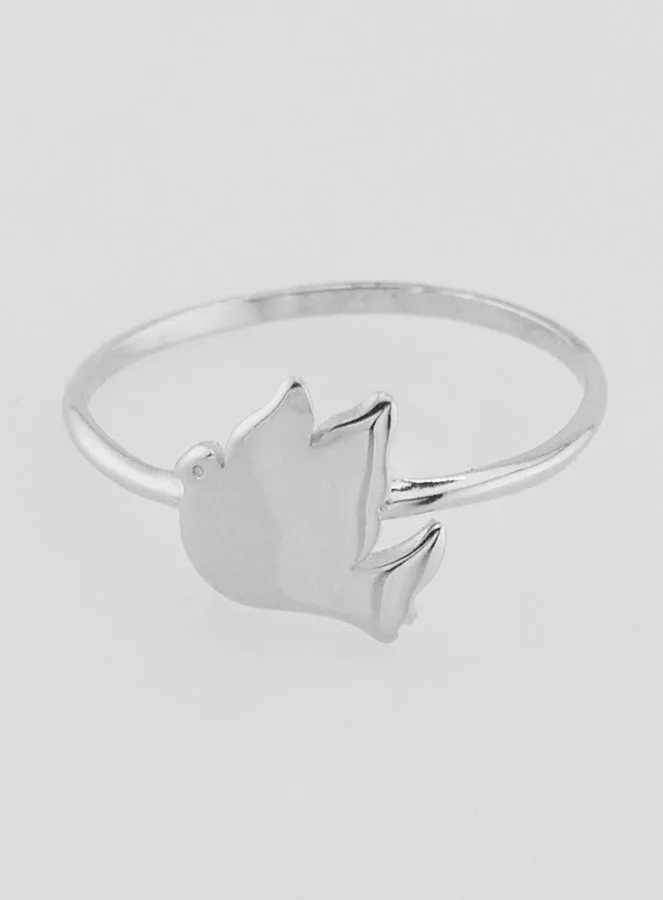 Silber Ring Friedenstaube - Größe 60 (pic 1)