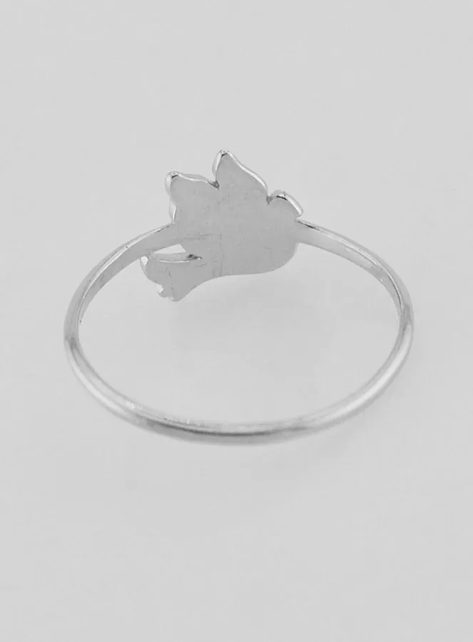 Silber Ring Friedenstaube - Größe 60 (pic 4)