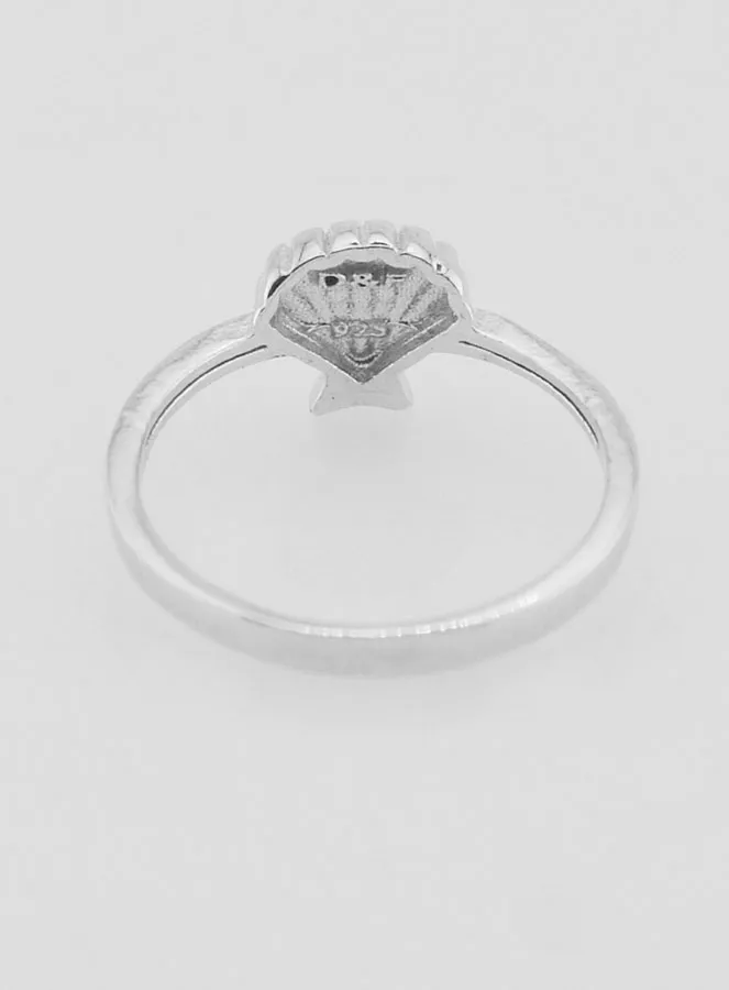 Silber Ring Jakobsmuschel von Compostela - Größe 54 (pic 4)