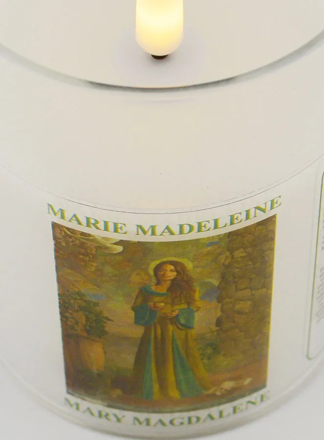LED Votivkerze - Gebet zur Heiligen Maria Magdalena (pic 4)