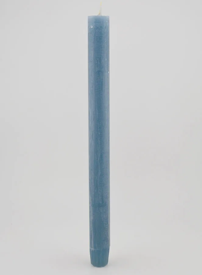 Durchgefärbte Kerze 27cm - Blau (pic 1)