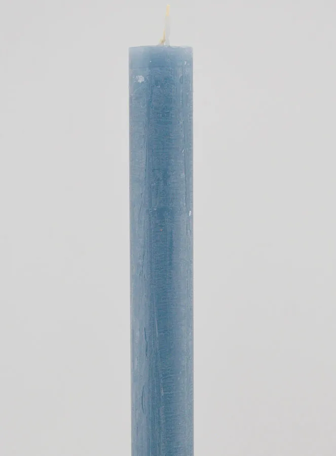 Durchgefärbte Kerze 27cm - Blau (pic 3)