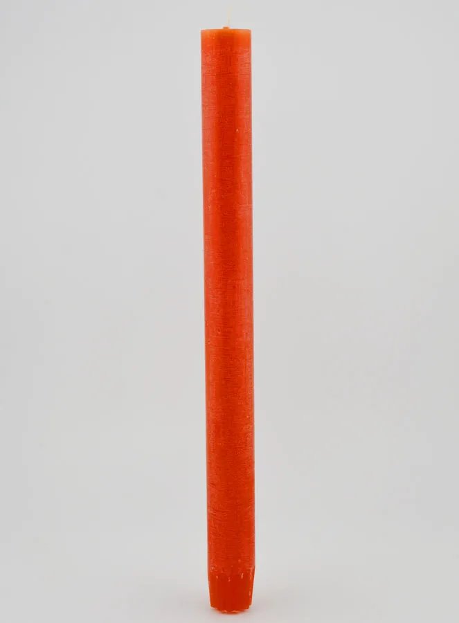 Durchgefärbte Kerze 27cm - Orange (pic 1)