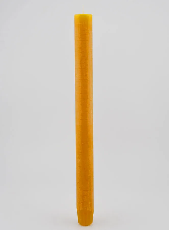 Durchgefärbte Kerze 27cm - Honig Gelb (pic 1)