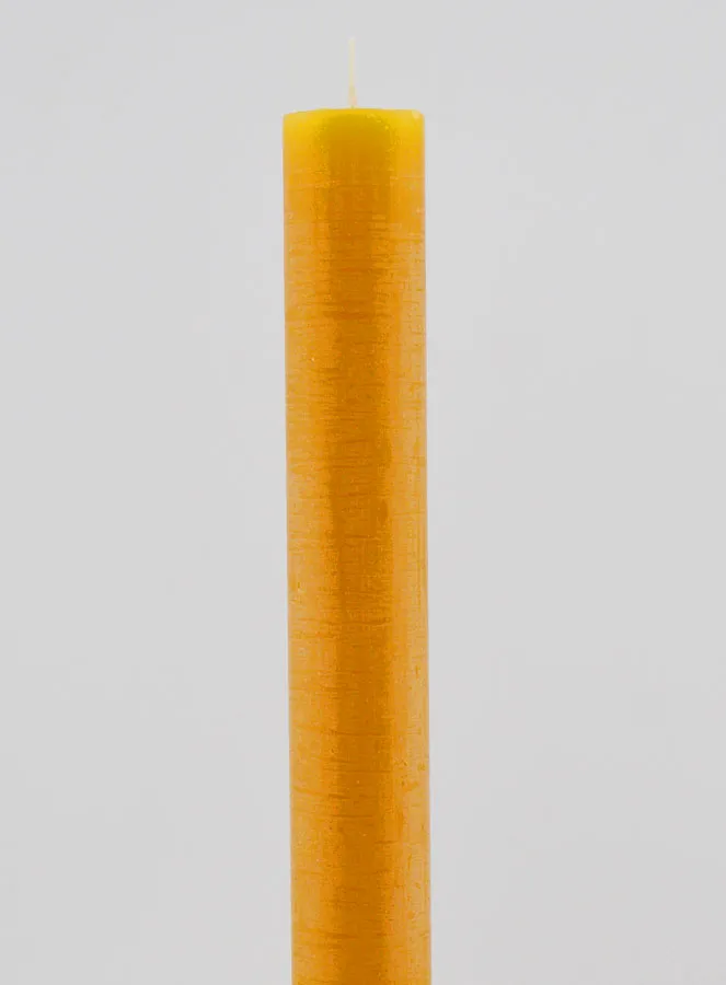 Durchgefärbte Kerze 27cm - Honig Gelb (pic 3)