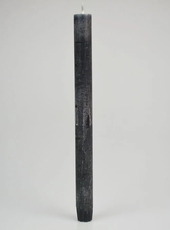 Durchgefärbte Gebetskerze - Grau (pic 1)