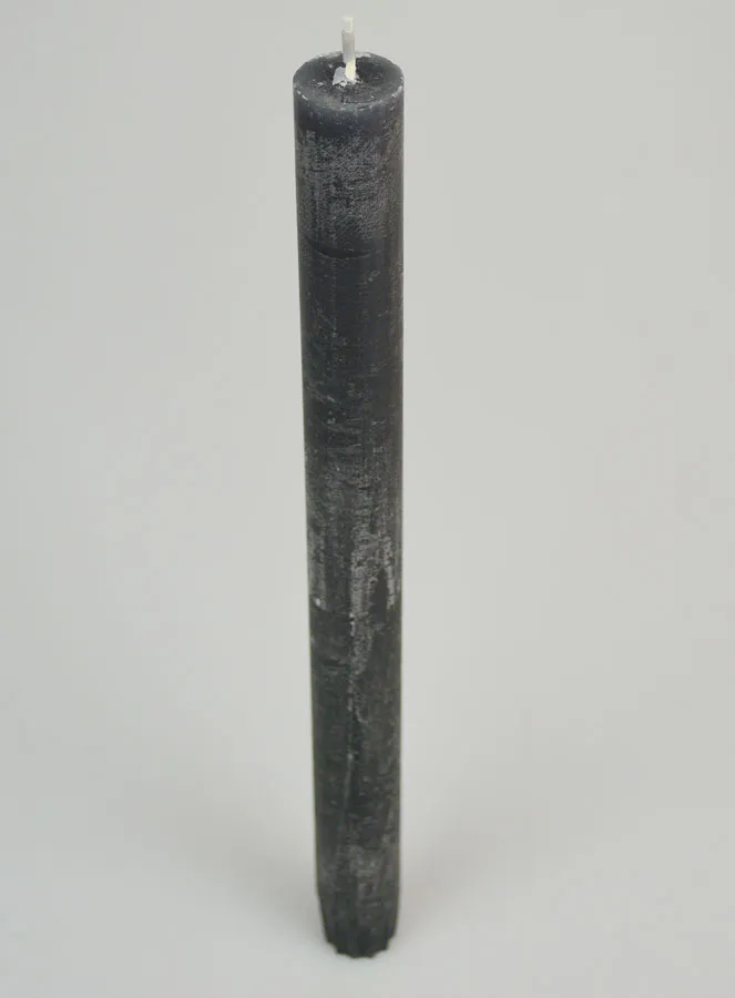 Durchgefärbte Gebetskerze - Grau (pic 2)