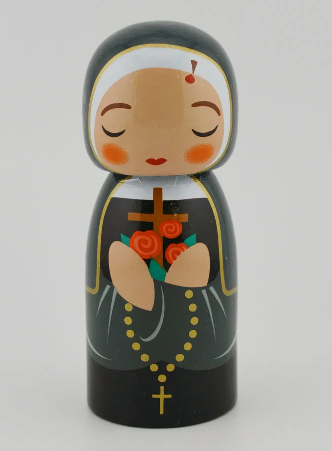 Figur Heilige Rita 10cm (pic 1)