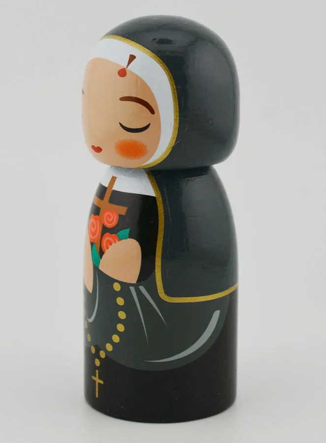 Figur Heilige Rita 10cm (pic 2)