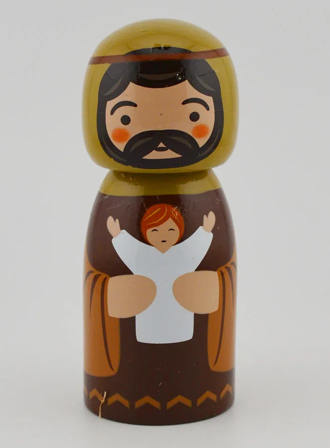 Figur des Heiligen Josef - 10cm (pic 1)