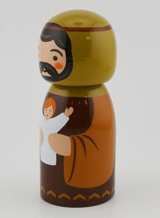 Figur des Heiligen Josef - 10cm (pic 2)