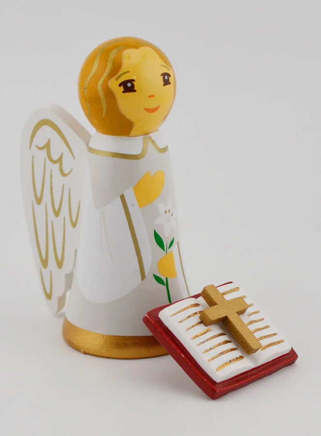 Figur Engel Gabriel mit Bibel (pic 3)