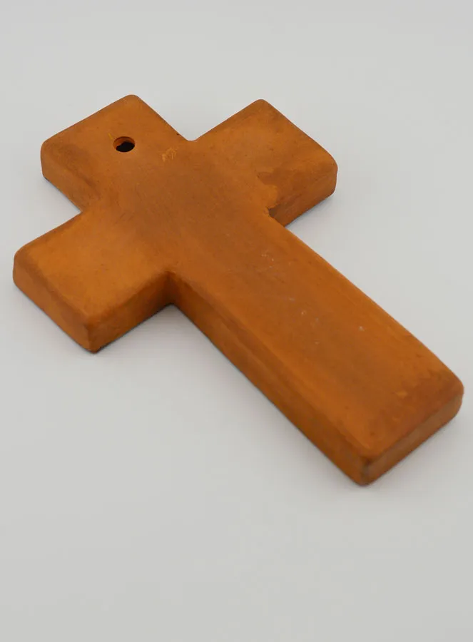 Keramikkreuz Heilige Familie Blau - 15cm (pic 4)