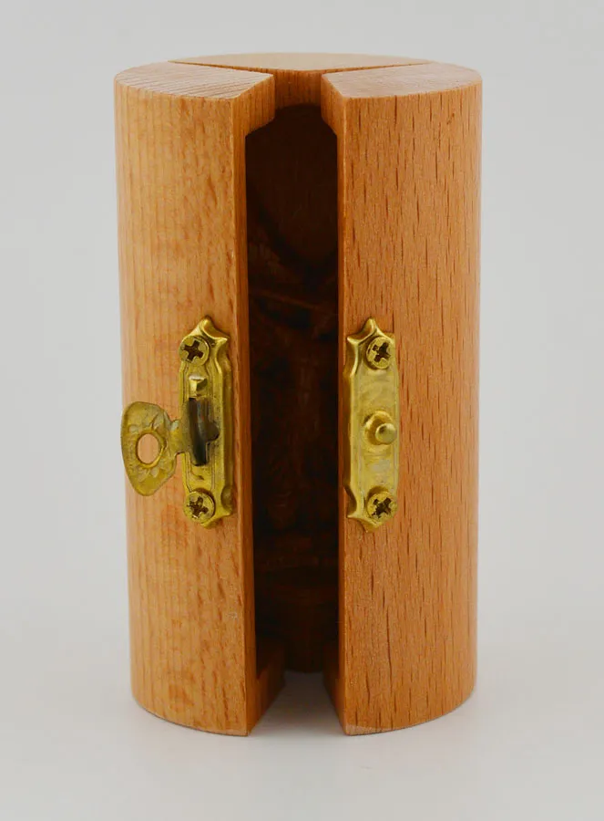 Triptychon aus Massivholz - Sankt Michael (pic 4)